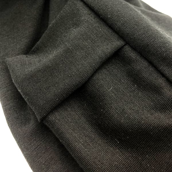 black lining with pocket